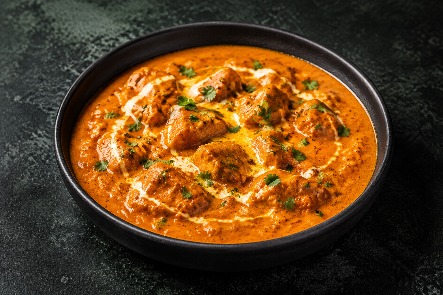 Butter chicken cremoso